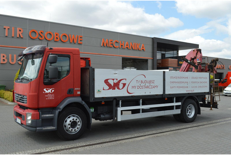 Volvo FL 18.280 Pallet Forks Rotator "22.5 5300 kg HDS AT - Kamion sa tovarnim sandukom, Kamion sa dizalicom: slika 2 Volvo FL 18.280 Pallet Forks Rotator "22.5 5300 kg HDS AT - Kamion sa tovarnim sandukom, Kamion sa dizalicom: slika 2