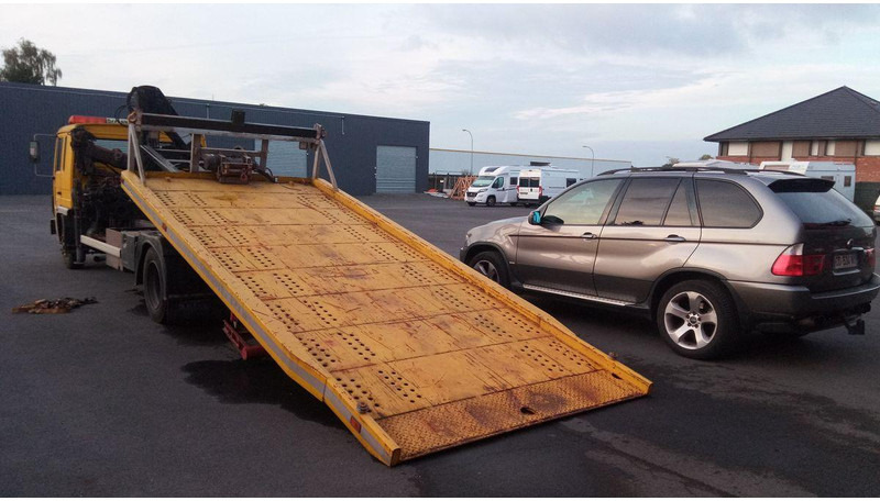 Volvo FL611 Car transporter + crane Hiab 071 - Kamion za prevoz automobila: slika 3 Volvo FL611 Car transporter + crane Hiab 071 - Kamion za prevoz automobila: slika 3