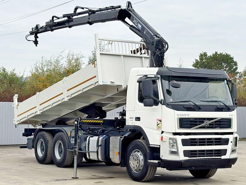 Volvo FM 400 Kipper 6,20m * HIAB 144 B-3 HIDUO* 6x4 - Istovarivač, Kamion sa dizalicom: slika 2 Volvo FM 400 Kipper 6,20m * HIAB 144 B-3 HIDUO* 6x4 - Istovarivač, Kamion sa dizalicom: slika 2