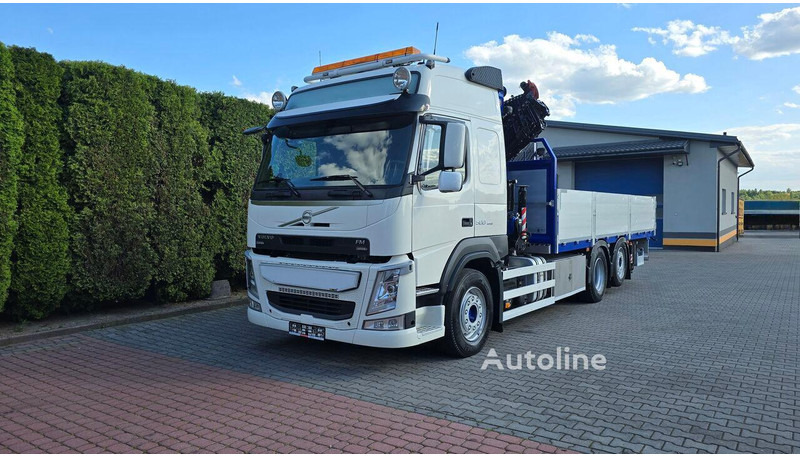 Volvo FM 500 - Flatbed+crane 6x2 - Kamion sa tovarnim sandukom, Kamion sa dizalicom: slika 1 Volvo FM 500 - Flatbed+crane 6x2 - Kamion sa tovarnim sandukom, Kamion sa dizalicom: slika 1