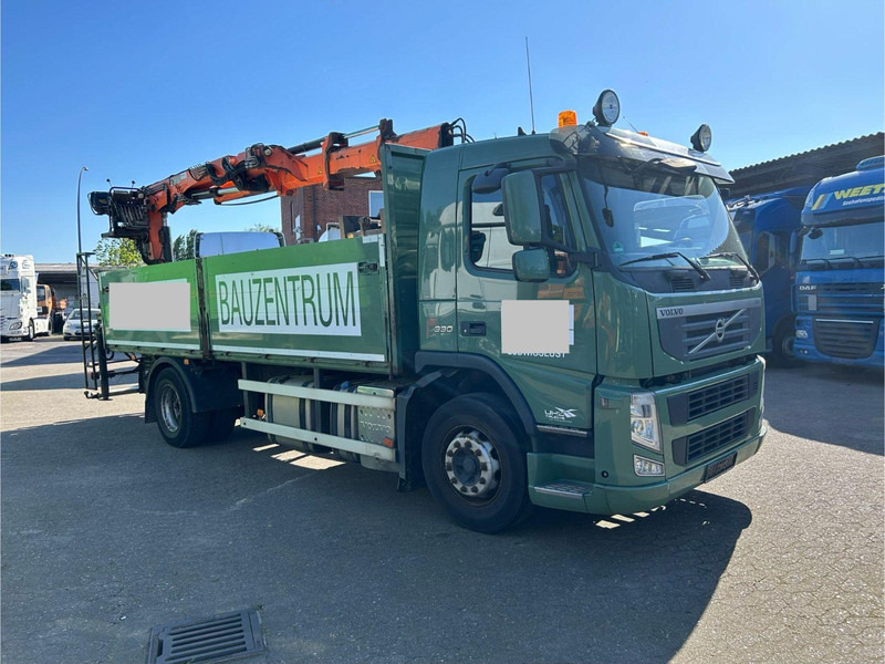 Volvo FM330 Kran Hiab 113K Pro Euro 5+EEV.2x Ger - Kamion sa tovarnim sandukom, Kamion sa dizalicom: slika 1 Volvo FM330 Kran Hiab 113K Pro Euro 5+EEV.2x Ger - Kamion sa tovarnim sandukom, Kamion sa dizalicom: slika 1