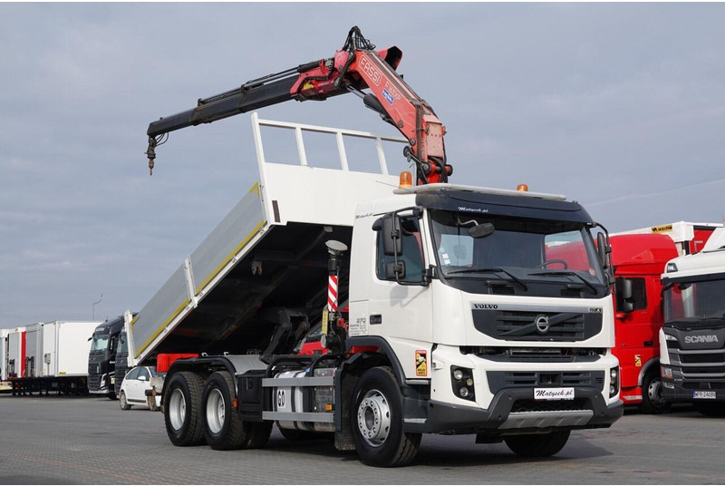 Volvo FMX 370 / 6X4 / WYWROTKA + HDS FASSI F165XP / MAX UDŹWIG 5200KG - Istovarivač: slika 5 Volvo FMX 370 / 6X4 / WYWROTKA + HDS FASSI F165XP / MAX UDŹWIG 5200KG - Istovarivač: slika 5