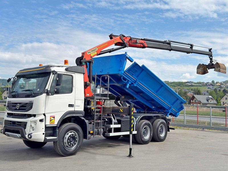 Volvo FMX 450 Kipper 5,15m * PK 14002-EH B * 6x4 * TOP - Istovarivač, Kamion sa dizalicom: slika 3 Volvo FMX 450 Kipper 5,15m * PK 14002-EH B * 6x4 * TOP - Istovarivač, Kamion sa dizalicom: slika 3