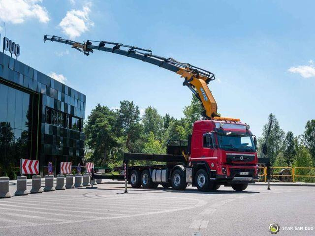 Volvo FMX 500 8x2 Effer 585 Fly Jib Winch Crane Kran - Kamion sa tovarnim sandukom, Kamion sa dizalicom: slika 4 Volvo FMX 500 8x2 Effer 585 Fly Jib Winch Crane Kran - Kamion sa tovarnim sandukom, Kamion sa dizalicom: slika 4