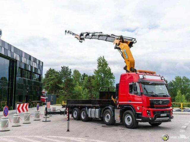 Volvo FMX 500 8x2 Effer 585 Fly Jib Winch Crane Kran - Kamion sa tovarnim sandukom, Kamion sa dizalicom: slika 3 Volvo FMX 500 8x2 Effer 585 Fly Jib Winch Crane Kran - Kamion sa tovarnim sandukom, Kamion sa dizalicom: slika 3
