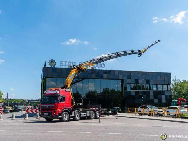 Volvo FMX 500 8x2 Effer 585 Fly Jib Winch Crane Kran - Kamion sa tovarnim sandukom, Kamion sa dizalicom: slika 2 Volvo FMX 500 8x2 Effer 585 Fly Jib Winch Crane Kran - Kamion sa tovarnim sandukom, Kamion sa dizalicom: slika 2