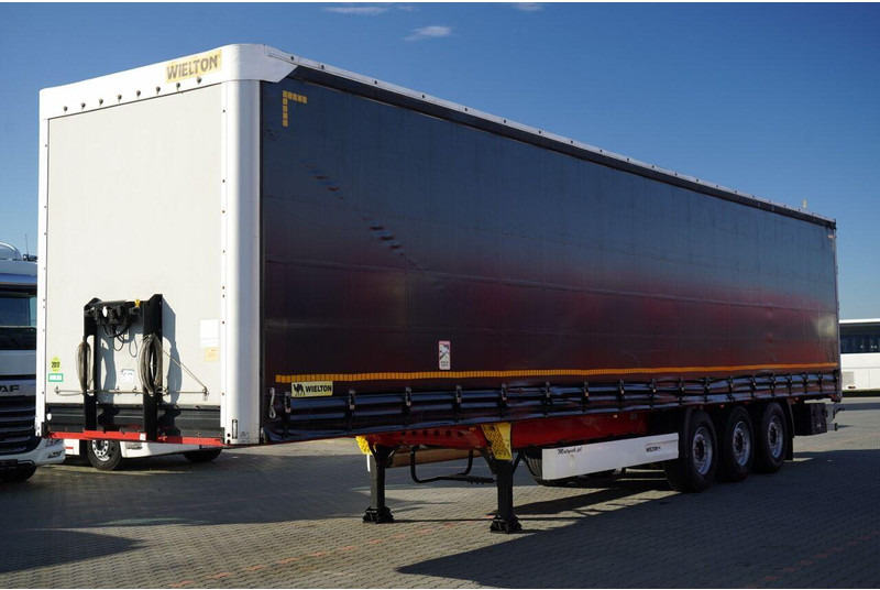 Wielton FIRANKA STANDARD / MULDA DO STALI - 9 M / OŚ PODNOSZONA / SAF / - Poluprikolica sa ceradom: slika 3 Wielton FIRANKA STANDARD / MULDA DO STALI - 9 M / OŚ PODNOSZONA / SAF / - Poluprikolica sa ceradom: slika 3