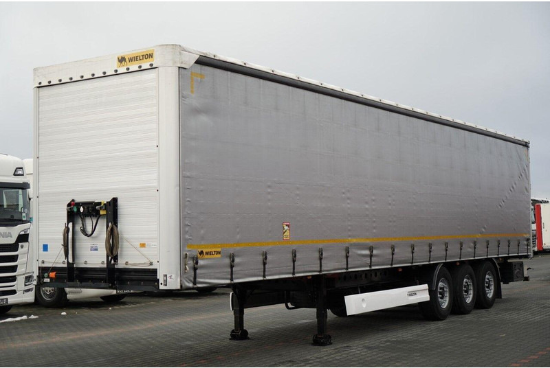 Wielton FIRANKA / STANDARD / OŚ PODNOSZONA / PLANDEKA ZBROJONA - Poluprikolica sa ceradom: slika 3 Wielton FIRANKA / STANDARD / OŚ PODNOSZONA / PLANDEKA ZBROJONA - Poluprikolica sa ceradom: slika 3