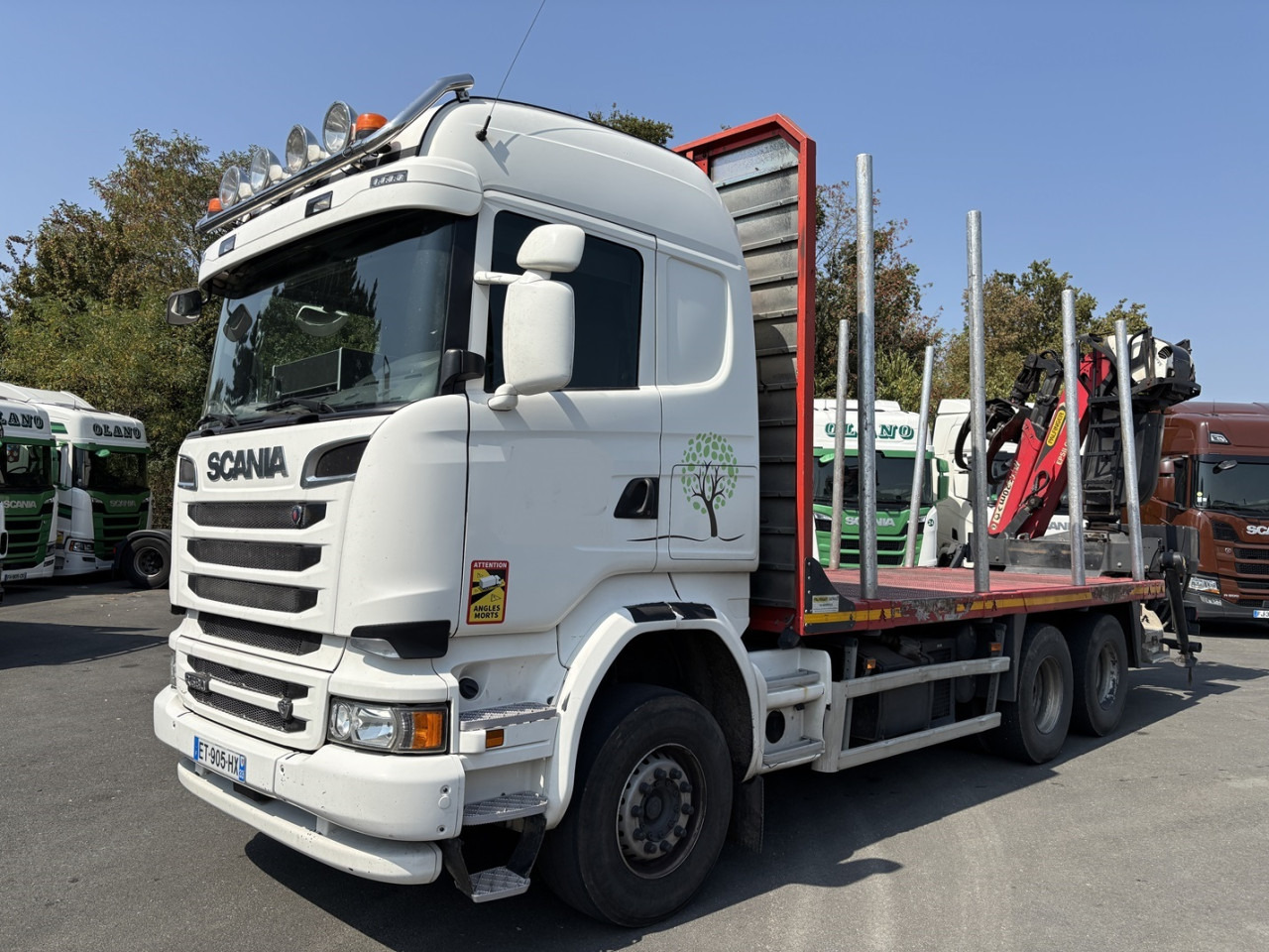 SCANIA R 580 CB6x4HHZ - Kamion sa golom šasijom i zatvorenom kabinom: slika 1 SCANIA R 580 CB6x4HHZ - Kamion sa golom šasijom i zatvorenom kabinom: slika 1