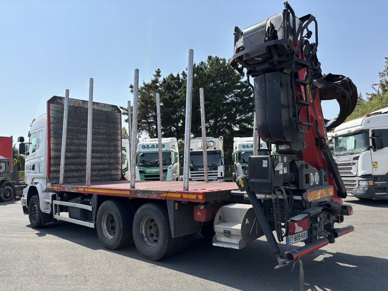 SCANIA R 580 CB6x4HHZ - Kamion sa golom šasijom i zatvorenom kabinom: slika 4 SCANIA R 580 CB6x4HHZ - Kamion sa golom šasijom i zatvorenom kabinom: slika 4