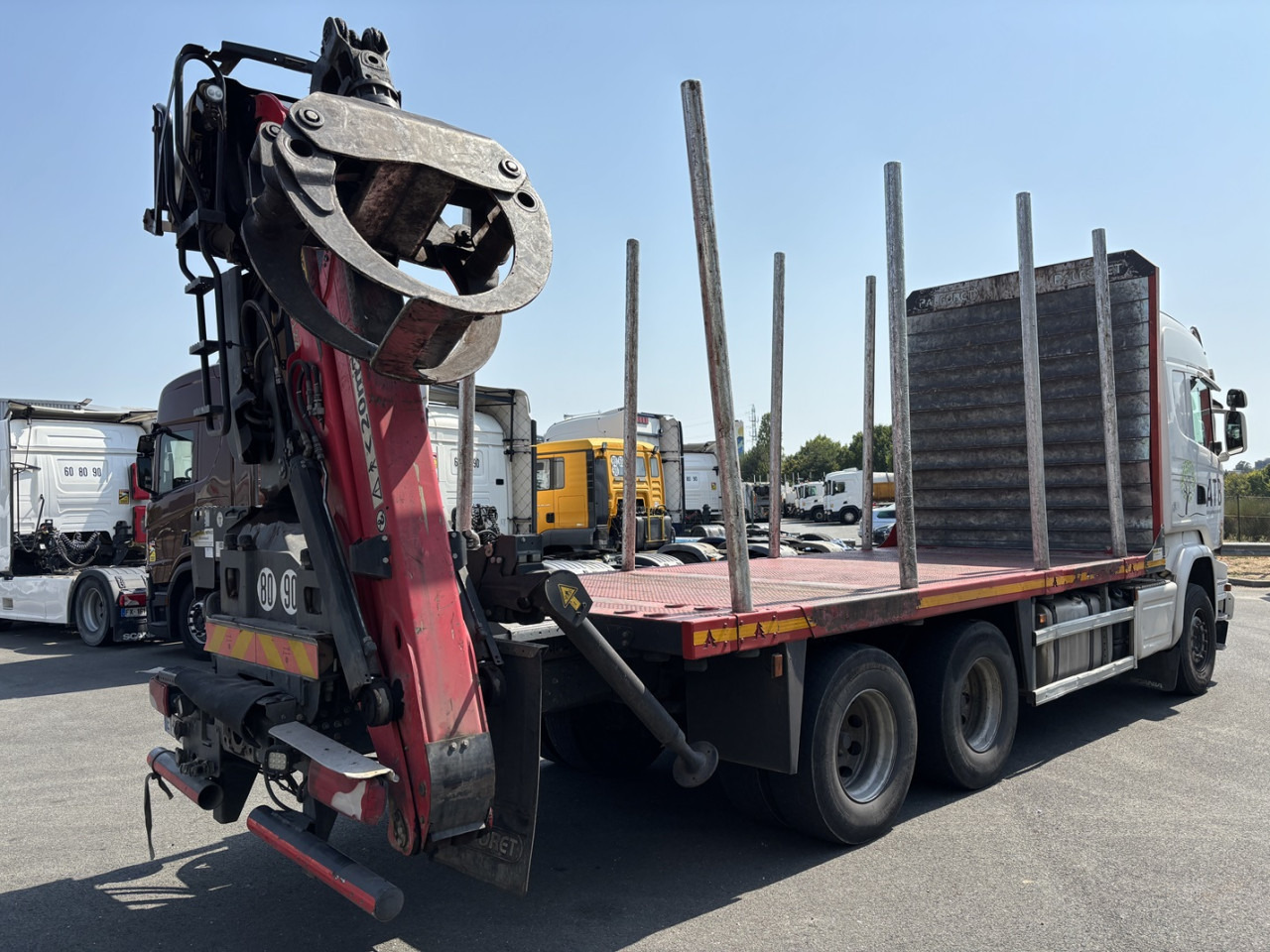 SCANIA R 580 CB6x4HHZ - Kamion sa golom šasijom i zatvorenom kabinom: slika 3 SCANIA R 580 CB6x4HHZ - Kamion sa golom šasijom i zatvorenom kabinom: slika 3