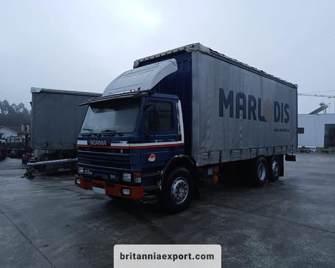 SCANIA P 93M 250 | 6X2 8 tyres | Manual injector pump | - Kamion sa ceradom: slika 2 SCANIA P 93M 250 | 6X2 8 tyres | Manual injector pump | - Kamion sa ceradom: slika 2