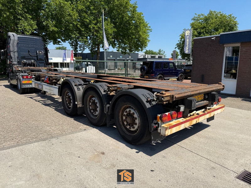 Poluprikolica za prevoz kontejnera/ Poluprikolica sa promenjivim sandukom Krone SD Containerchassis, 3 erPaket, 2x20/30/40/45 - MULTI - NL TRAILER: slika 1