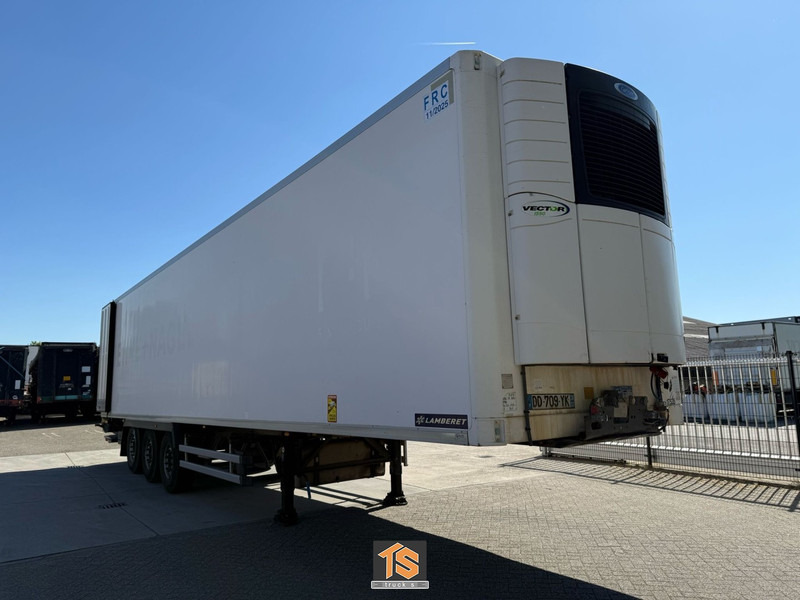 LAMBERET LVF S 3F KOELER/REEFER/KUHLKOFFER - CARRIER VECTOR 1550 - APK/TUV 01/2026 - TOP! - Poluprikolica hladnjače: slika 1 LAMBERET LVF S 3F KOELER/REEFER/KUHLKOFFER - CARRIER VECTOR 1550 - APK/TUV 01/2026 - TOP! - Poluprikolica hladnjače: slika 1