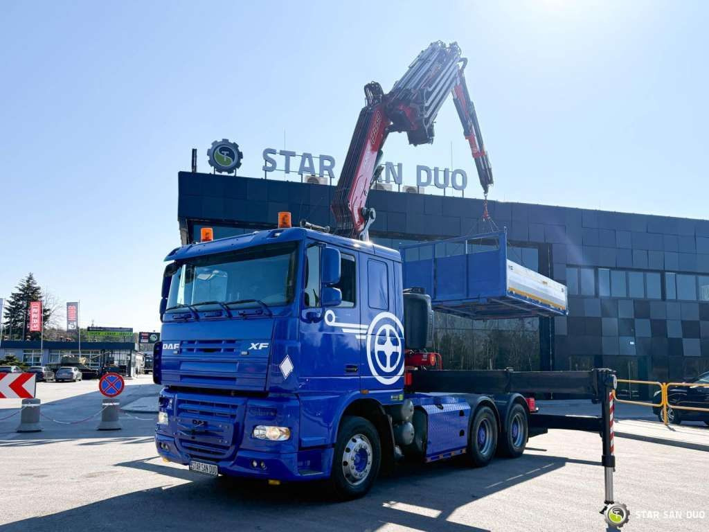 DAF XF 105.510 6x4 FASSI 450 FLY JIB Winch 5th - Kamion sa dizalicom: slika 1 DAF XF 105.510 6x4 FASSI 450 FLY JIB Winch 5th - Kamion sa dizalicom: slika 1
