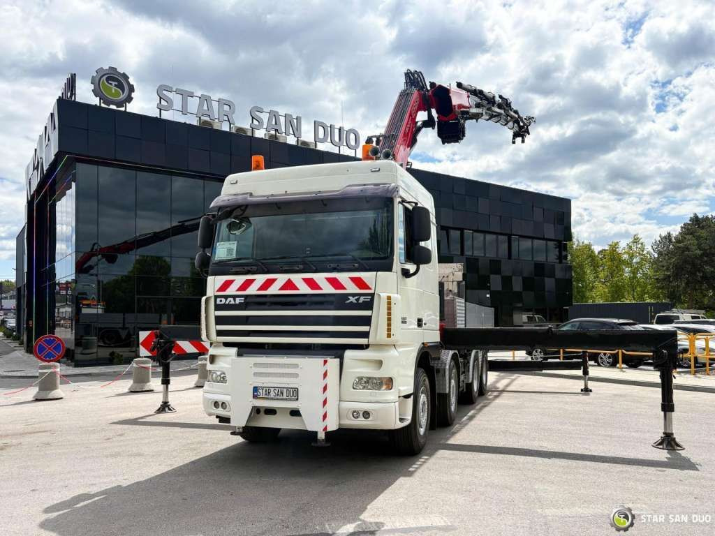 DAF XF 105.510 8x4 FASSI F800 XP Crane Fifth wheel - Kamion sa dizalicom: slika 5 DAF XF 105.510 8x4 FASSI F800 XP Crane Fifth wheel - Kamion sa dizalicom: slika 5