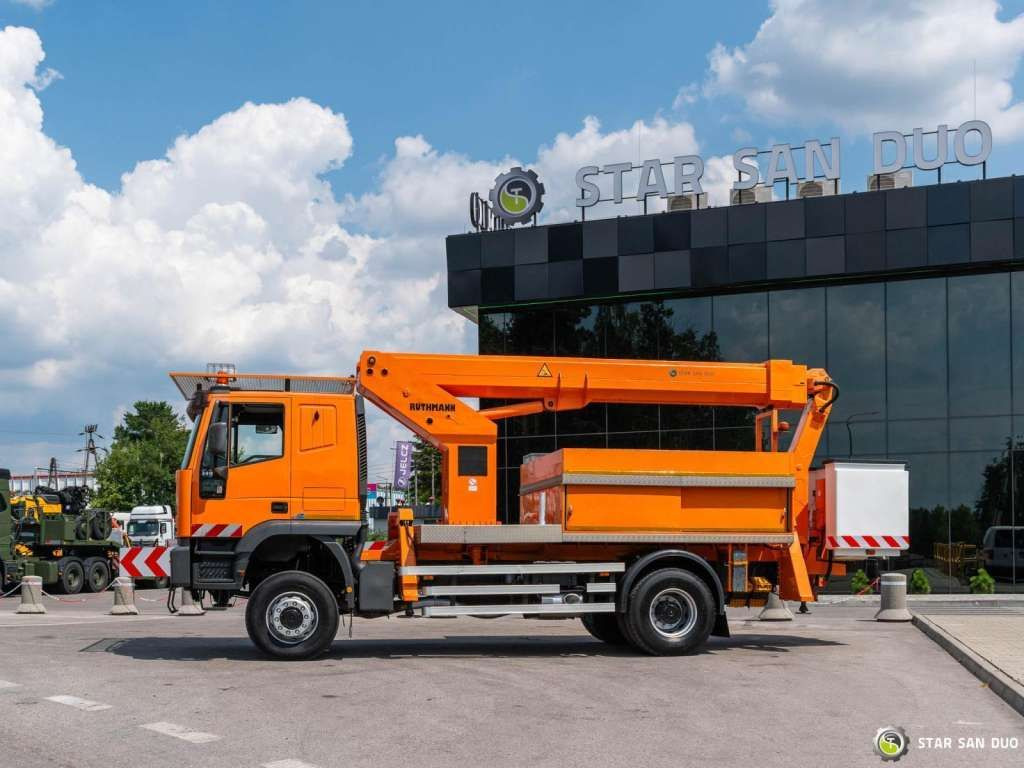 Iveco CURSOR 240 4x4 RUTHMANN T225 22,5 Meters Lift - Vazdušna platforma montirana na kamion: slika 4 Iveco CURSOR 240 4x4 RUTHMANN T225 22,5 Meters Lift - Vazdušna platforma montirana na kamion: slika 4