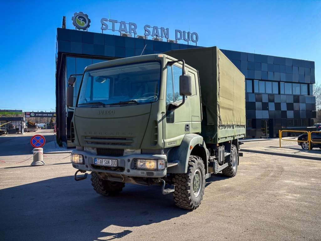 Iveco EUROCARGO 4x4 Offroad Camper Winde - Kamion sa ceradom: slika 1 Iveco EUROCARGO 4x4 Offroad Camper Winde - Kamion sa ceradom: slika 1