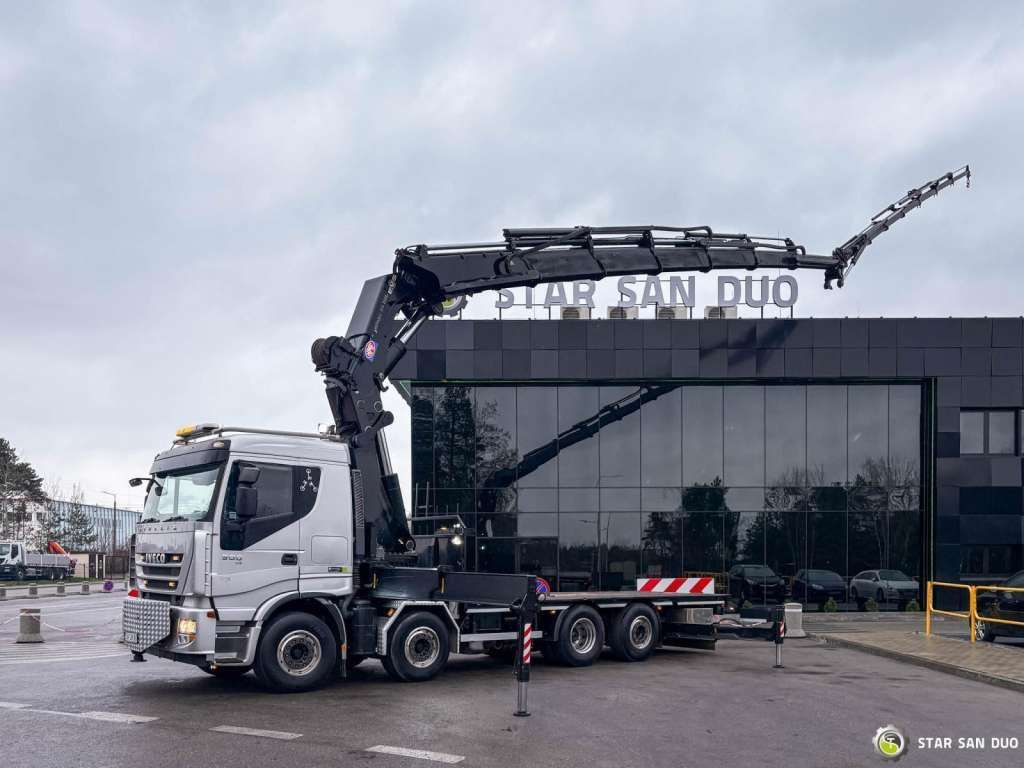 Iveco STRALIS AS320S50Y 8x2 HMF 8520-0K6 FLY JIB Winc - Kamion sa dizalicom: slika 3 Iveco STRALIS AS320S50Y 8x2 HMF 8520-0K6 FLY JIB Winc - Kamion sa dizalicom: slika 3