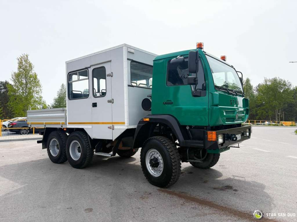 MAN Star 266 BRIGADE VEHICLE 6x6 Passenger transport - Kamion sa golom šasijom i zatvorenom kabinom: slika 2 MAN Star 266 BRIGADE VEHICLE 6x6 Passenger transport - Kamion sa golom šasijom i zatvorenom kabinom: slika 2
