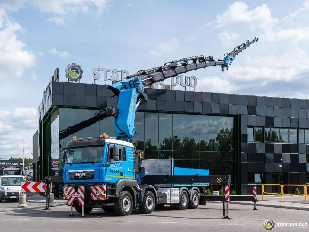 MAN TGA 35.480 8x4 H PALFINGER PK 150002 Crane Winc - Kamion sa dizalicom: slika 1 MAN TGA 35.480 8x4 H PALFINGER PK 150002 Crane Winc - Kamion sa dizalicom: slika 1