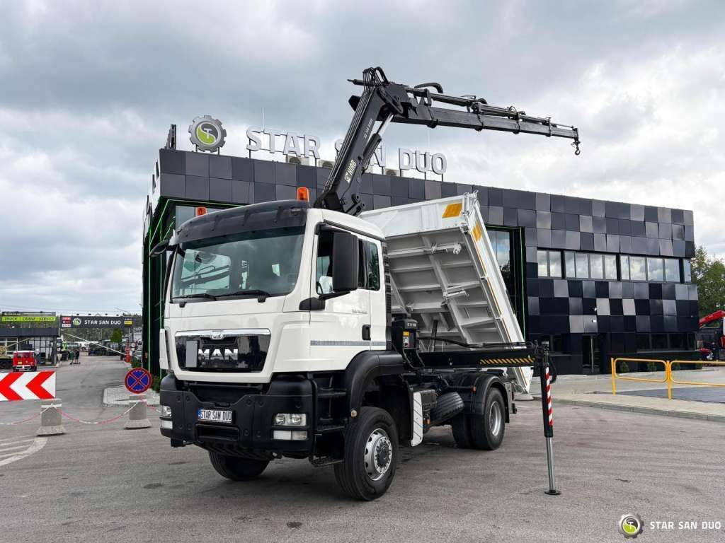 MAN TGS 18.360 4x4 HIAB 144 E-4 Crane Kipper - Istovarivač: slika 1 MAN TGS 18.360 4x4 HIAB 144 E-4 Crane Kipper - Istovarivač: slika 1