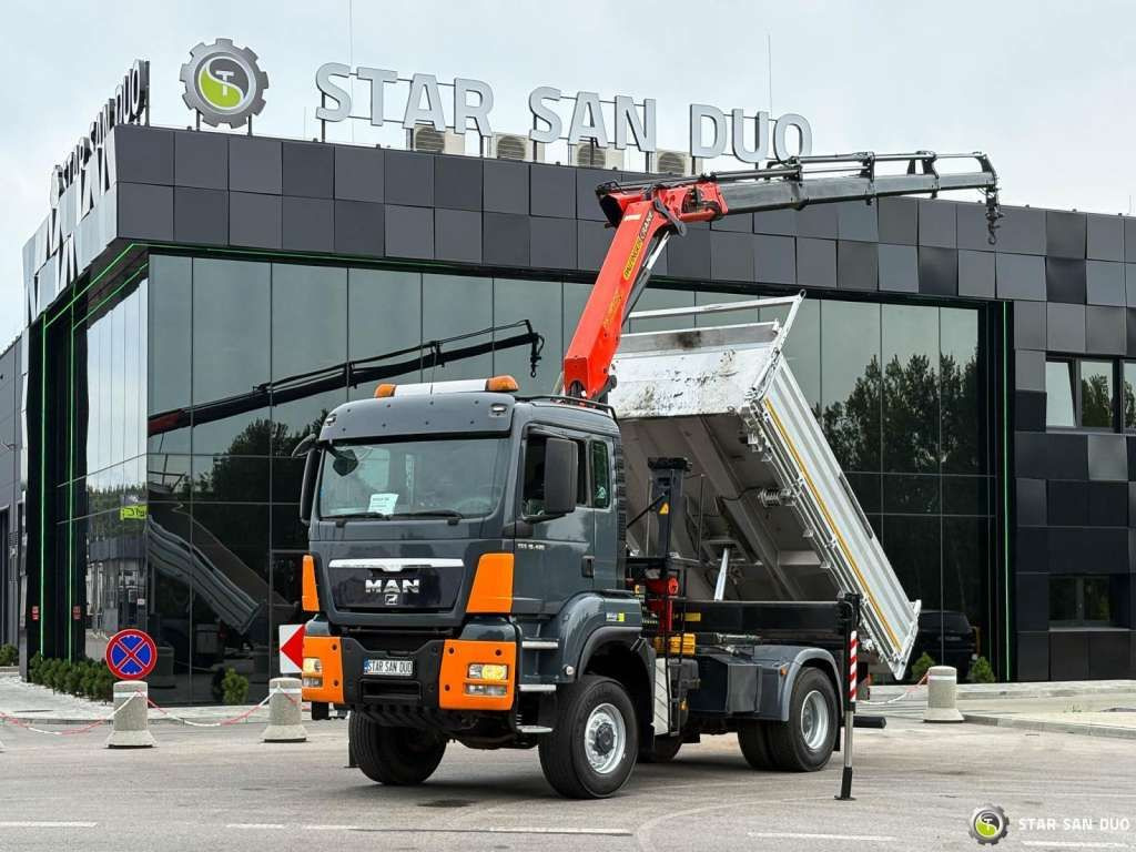 MAN TGS 18.480 PALFINGER PK 16502 HDS Crane,Kipper - Kamion sa dizalicom: slika 2 MAN TGS 18.480 PALFINGER PK 16502 HDS Crane,Kipper - Kamion sa dizalicom: slika 2