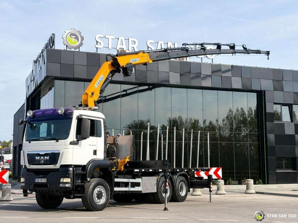 MAN TGS 33.400 6x6 BL EFFER 315/8S HDS Crane 2019 - Kamion sa dizalicom: slika 1 MAN TGS 33.400 6x6 BL EFFER 315/8S HDS Crane 2019 - Kamion sa dizalicom: slika 1