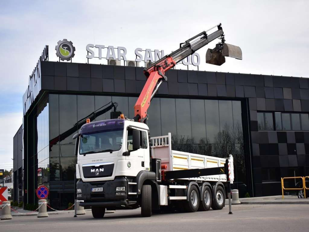 MAN TGS 35.400 8X4 PALFINGER PK 33002 CRANE KIPPER - Istovarivač: slika 5 MAN TGS 35.400 8X4 PALFINGER PK 33002 CRANE KIPPER - Istovarivač: slika 5
