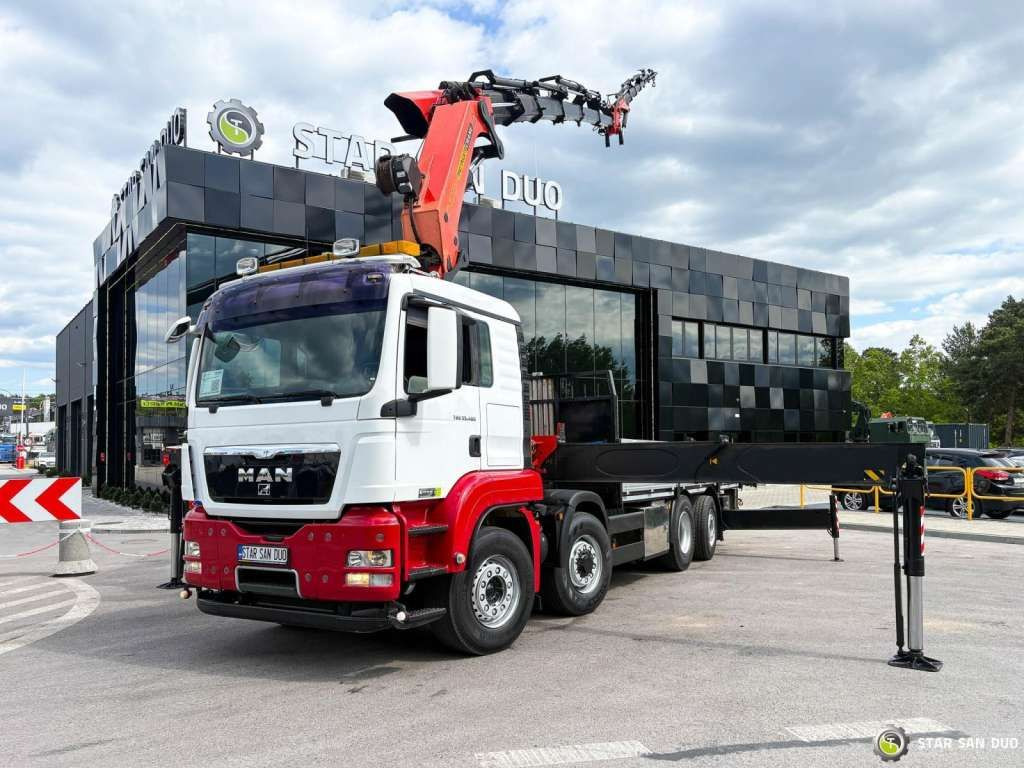 MAN TGS 35.480 8x4 PALFINGER PK 60002 Fly Jib Winch - Kamion sa dizalicom: slika 3 MAN TGS 35.480 8x4 PALFINGER PK 60002 Fly Jib Winch - Kamion sa dizalicom: slika 3