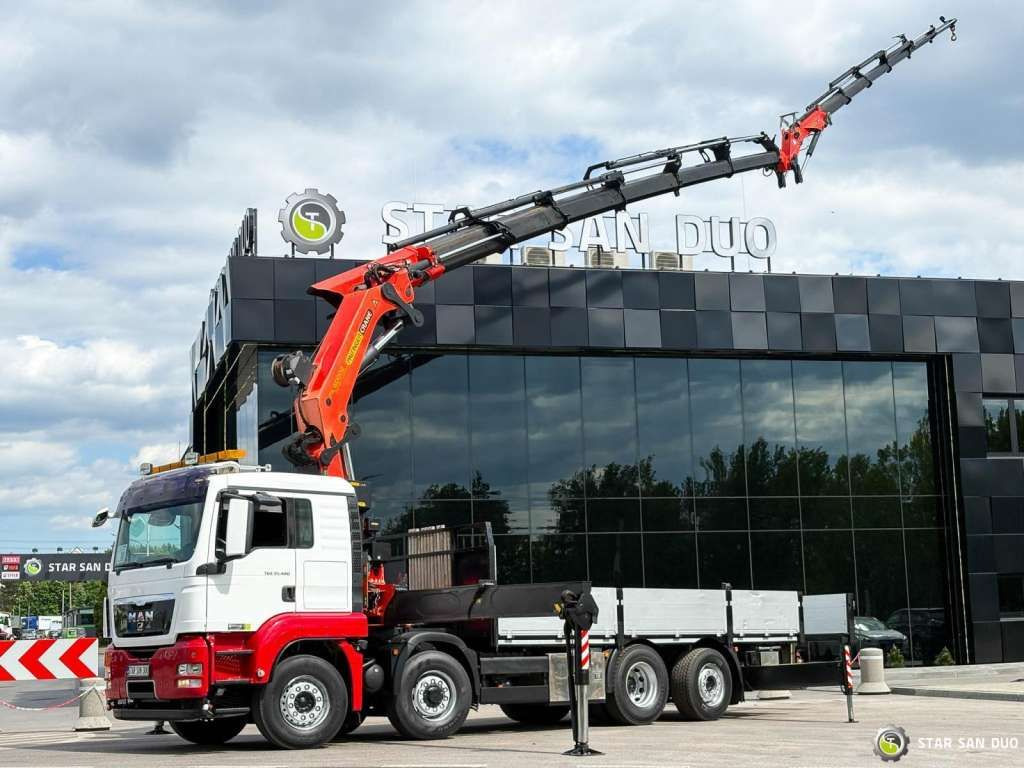MAN TGS 35.480 8x4 PALFINGER PK 60002 Fly Jib Winch - Kamion sa dizalicom: slika 1 MAN TGS 35.480 8x4 PALFINGER PK 60002 Fly Jib Winch - Kamion sa dizalicom: slika 1