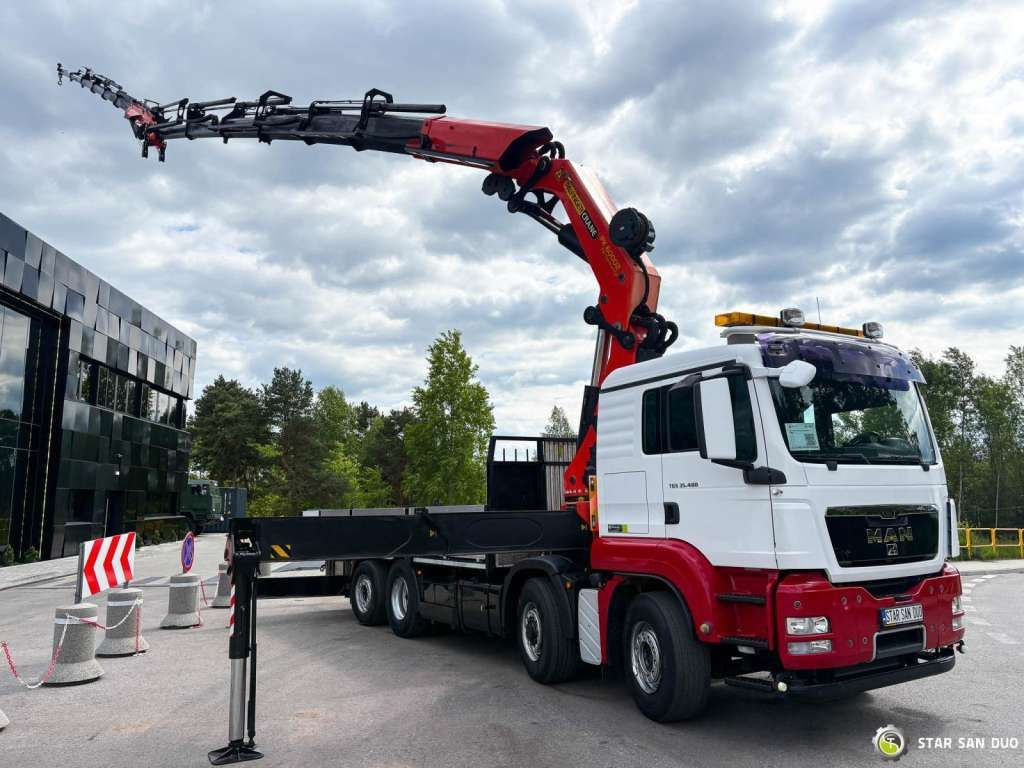 MAN TGS 35.480 8x4 PALFINGER PK 60002 Fly Jib Winch - Kamion sa dizalicom: slika 4 MAN TGS 35.480 8x4 PALFINGER PK 60002 Fly Jib Winch - Kamion sa dizalicom: slika 4