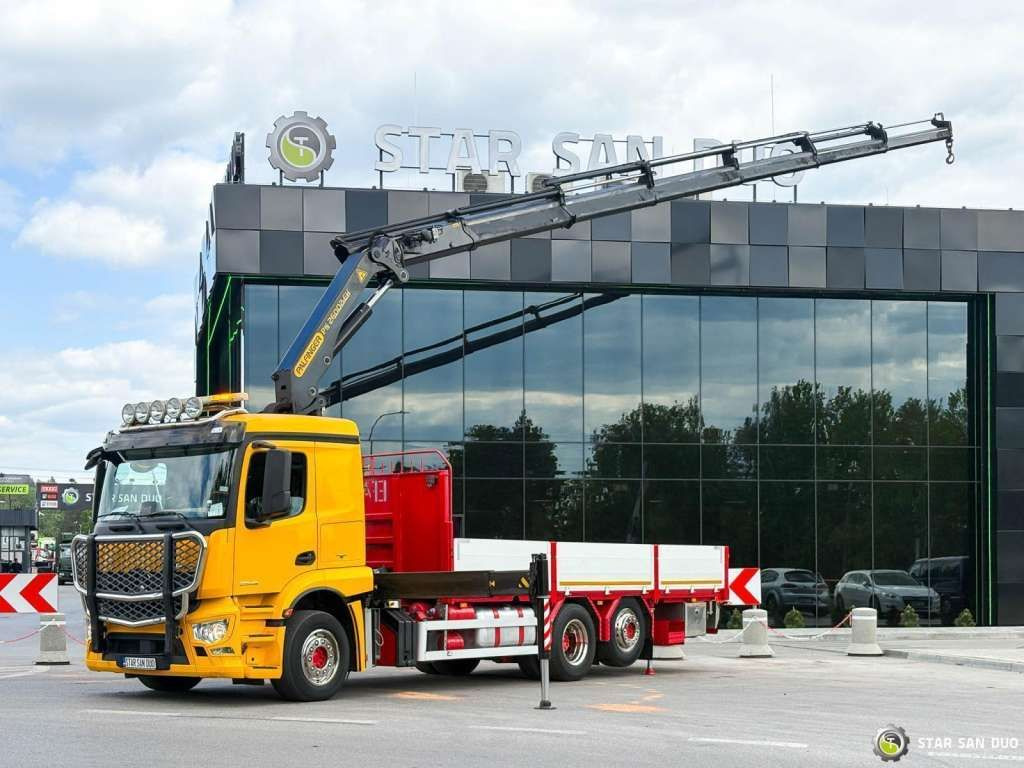 Mercedes-Benz ACTROS 2543 6x2 PalfingerPK 26002 EH Crane - Kamion sa dizalicom: slika 3 Mercedes-Benz ACTROS 2543 6x2 PalfingerPK 26002 EH Crane - Kamion sa dizalicom: slika 3