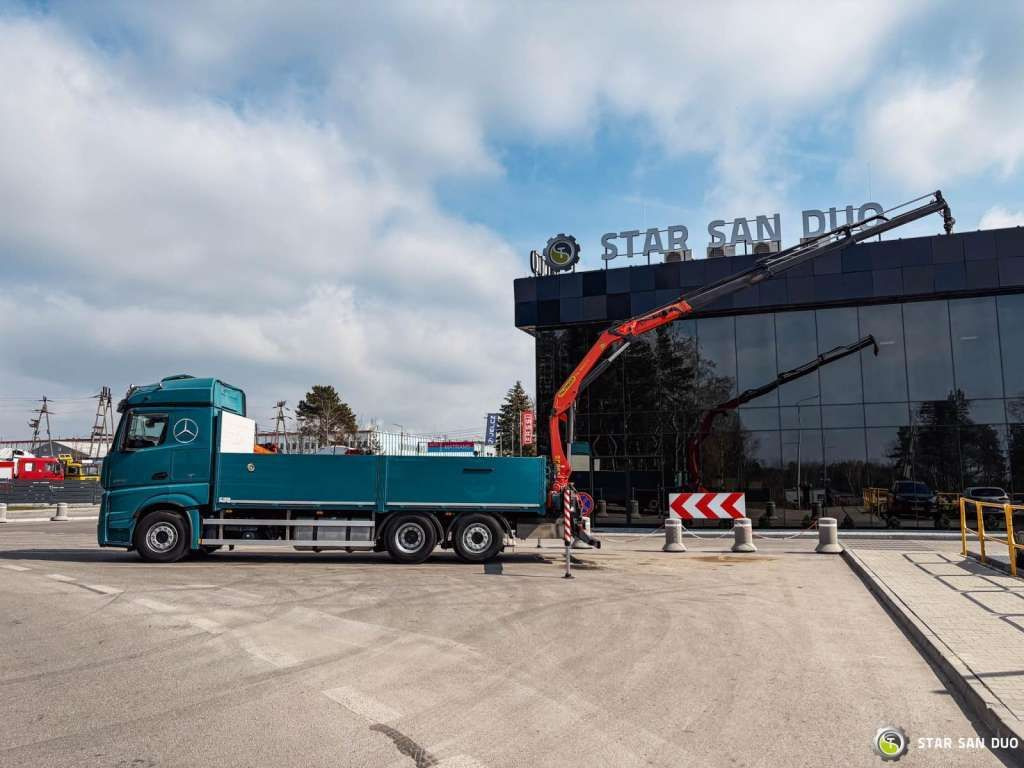 Mercedes-Benz ACTROS 2545 6x2 Palfinger PK 16001 HDS Crane Mercedes-Benz ACTROS 2545 6x2 Palfinger PK 16001 HDS Crane - Kamion sa dizalicom, Kamion sa tovarnim sandukom: slika 2 Mercedes-Benz ACTROS 2545 6x2 Palfinger PK 16001 HDS Crane Mercedes-Benz ACTROS 2545 6x2 Palfinger PK 16001 HDS Crane - Kamion sa dizalicom, Kamion sa tovarnim sandukom: slika 2