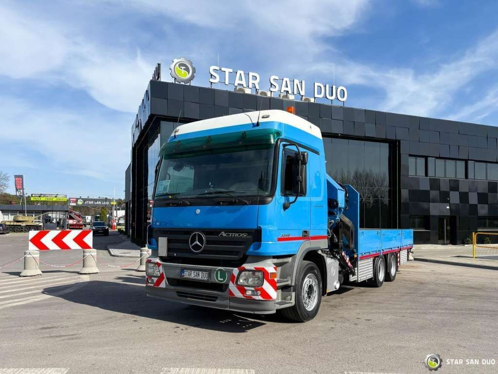 Mercedes-Benz ACTROS 2646L 6x4 PALFINGER 36002 Euro 5 Winch - Kamion sa dizalicom: slika 5 Mercedes-Benz ACTROS 2646L 6x4 PALFINGER 36002 Euro 5 Winch - Kamion sa dizalicom: slika 5