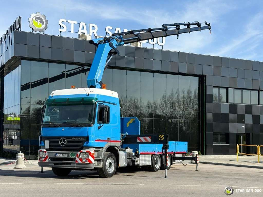 Mercedes-Benz ACTROS 2646L 6x4 PALFINGER 36002 Euro 5 Winch - Kamion sa dizalicom: slika 3 Mercedes-Benz ACTROS 2646L 6x4 PALFINGER 36002 Euro 5 Winch - Kamion sa dizalicom: slika 3