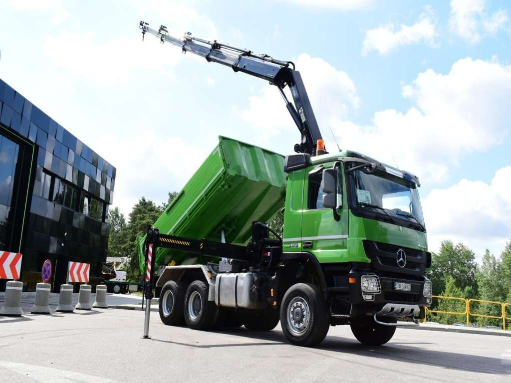 Mercedes-Benz ACTROS 3346 6x6 HIAB 244EP-4 Crane Kipper - Istovarivač: slika 2 Mercedes-Benz ACTROS 3346 6x6 HIAB 244EP-4 Crane Kipper - Istovarivač: slika 2