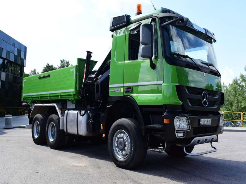 Mercedes-Benz ACTROS 3346 6x6 HIAB 244EP-4 Crane Kipper - Kamion sa dizalicom: slika 4 Mercedes-Benz ACTROS 3346 6x6 HIAB 244EP-4 Crane Kipper - Kamion sa dizalicom: slika 4