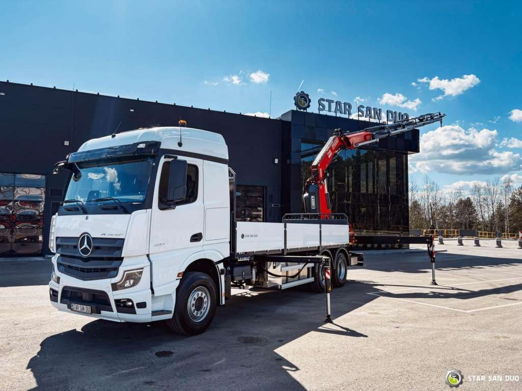 Kamion sa dizalicom Mercedes-Benz  ACTROS 3351 NEW 6x4 Fassi F485 Crane: slika 13