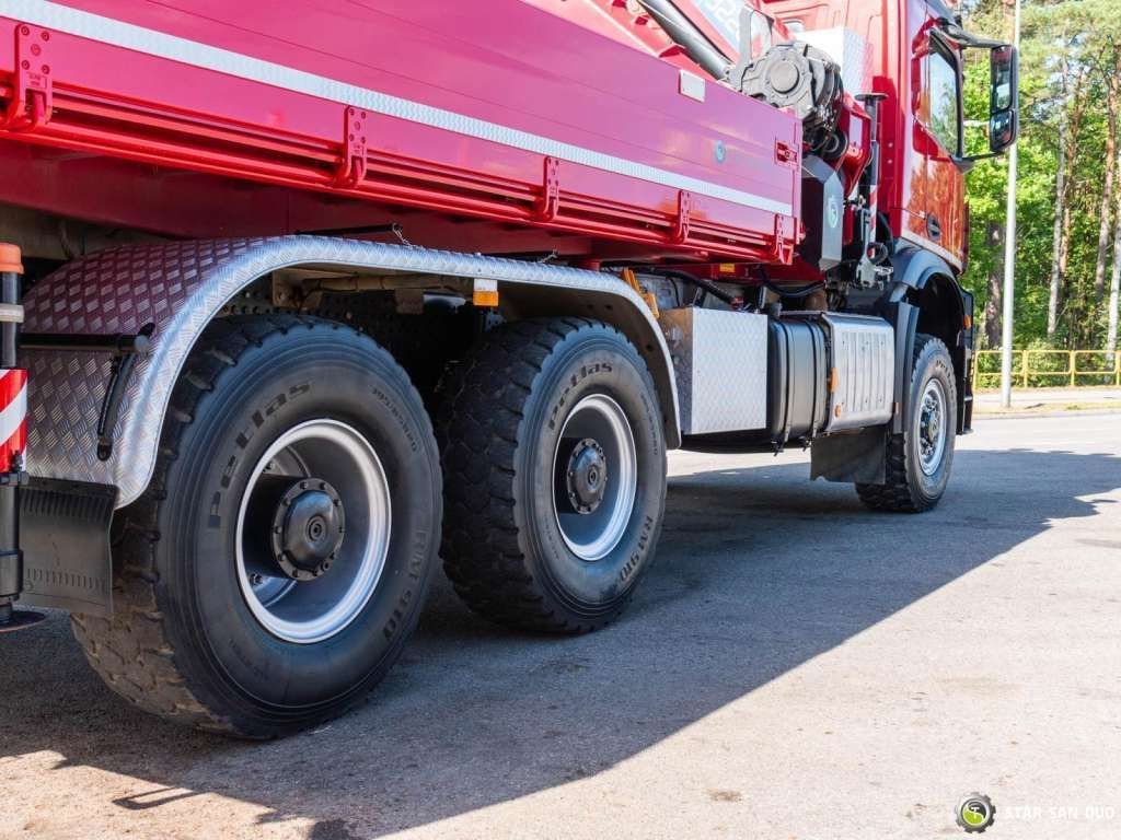 Mercedes-Benz  AROCS 3345 6x6 HMF 3220 Winch Crane Tipper Mercedes-Benz  AROCS 3345 6x6 HMF 3220 Winch Crane Tipper: slika 20