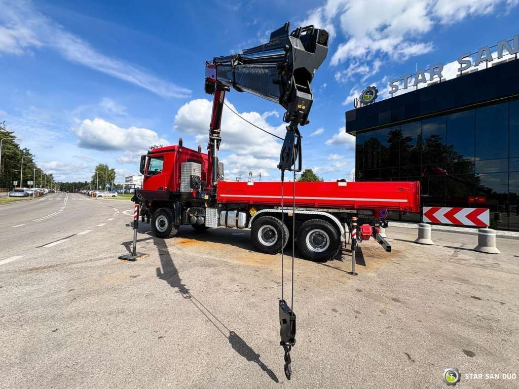 Mercedes-Benz AROCS 3345 6x6 HMF 3220 Winch Crane Tipper - Istovarivač: slika 4 Mercedes-Benz AROCS 3345 6x6 HMF 3220 Winch Crane Tipper - Istovarivač: slika 4