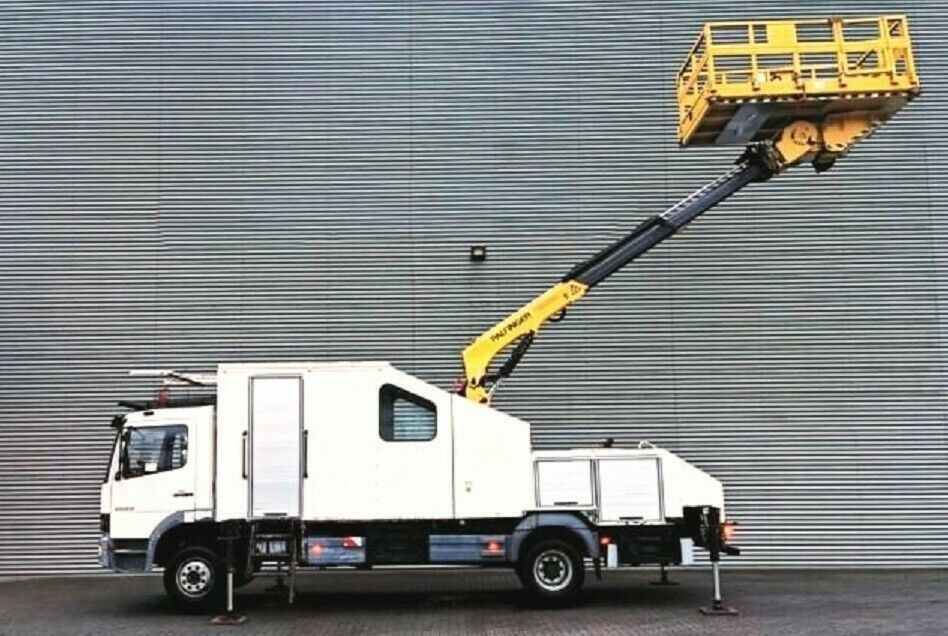 Mercedes-Benz ATEGO 1323 PK 8000T RAIL Platform - Vazdušna platforma montirana na kamion: slika 1 Mercedes-Benz ATEGO 1323 PK 8000T RAIL Platform - Vazdušna platforma montirana na kamion: slika 1