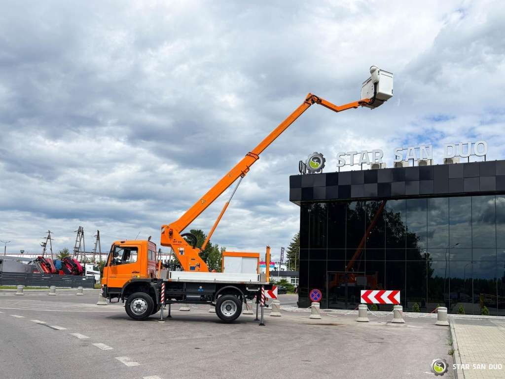 Vazdušna platforma montirana na kamion novi Mercedes-Benz  ATEGO 4x4 1018 WUMAG WT 170 Platform Lift 17m: slika 10