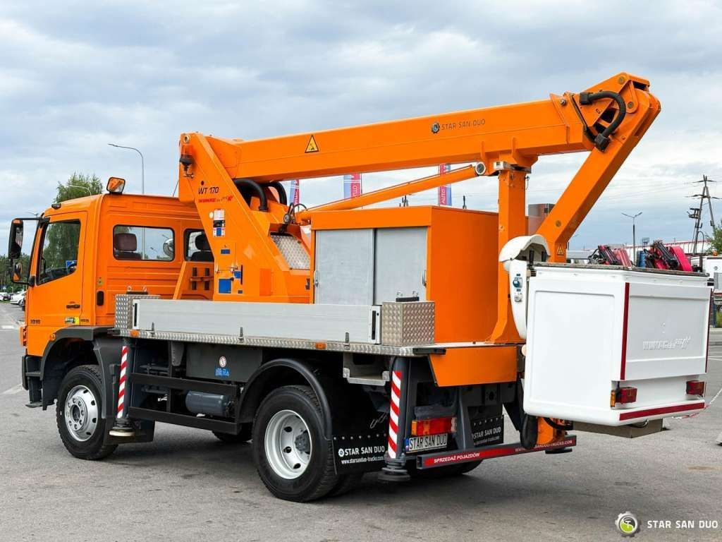 Vazdušna platforma montirana na kamion novi Mercedes-Benz  ATEGO 4x4 1018 WUMAG WT 170 Platform Lift 17m: slika 6