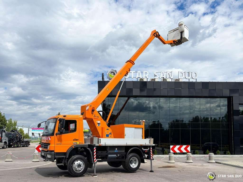 Vazdušna platforma montirana na kamion novi Mercedes-Benz  ATEGO 4x4 1018 WUMAG WT 170 Platform Lift 17m: slika 8