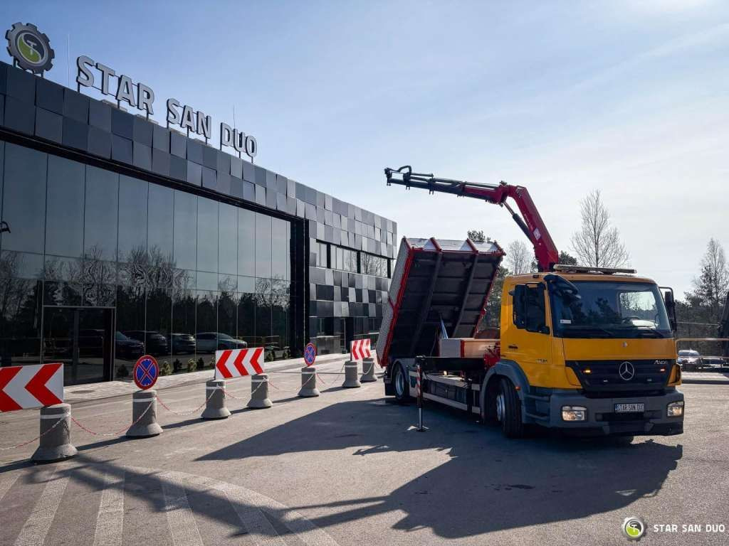 Mercedes-Benz AXOR 1824 4x2 HMF 975 HDS Crane Rotator Kipper Mercedes-Benz AXOR 1824 4x2 HMF 975 HDS Crane Rotator Kipper - Istovarivač: slika 5 Mercedes-Benz AXOR 1824 4x2 HMF 975 HDS Crane Rotator Kipper Mercedes-Benz AXOR 1824 4x2 HMF 975 HDS Crane Rotator Kipper - Istovarivač: slika 5