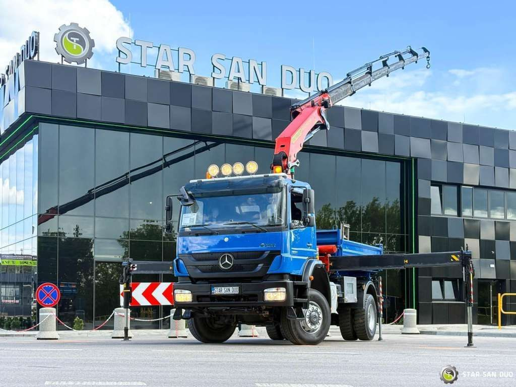 Mercedes-Benz AXOR 1833 4x4 Palfinger PK 22002 EH Crane Winch - Kamion sa dizalicom: slika 1 Mercedes-Benz AXOR 1833 4x4 Palfinger PK 22002 EH Crane Winch - Kamion sa dizalicom: slika 1
