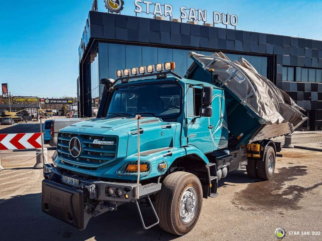 Mercedes-Benz Zetros 1833 4x4 Kipper Camper Chassis - Istovarivač: slika 4 Mercedes-Benz Zetros 1833 4x4 Kipper Camper Chassis - Istovarivač: slika 4