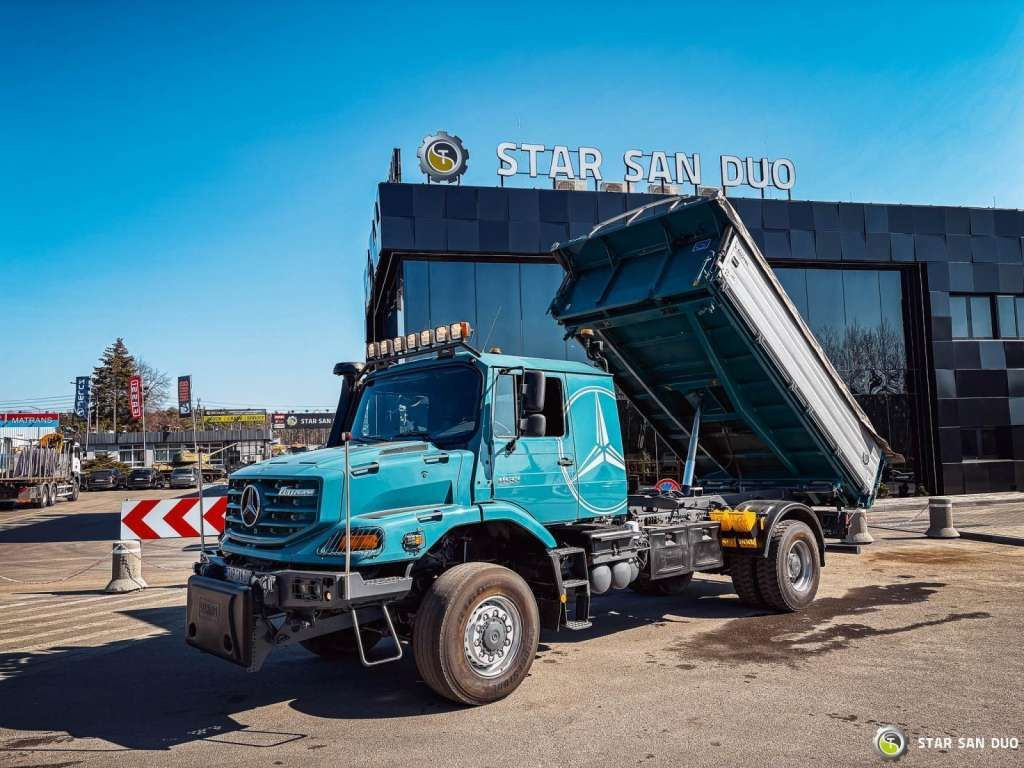 Mercedes-Benz Zetros 1833 4x4 Kipper Camper Chassis - Istovarivač: slika 1 Mercedes-Benz Zetros 1833 4x4 Kipper Camper Chassis - Istovarivač: slika 1