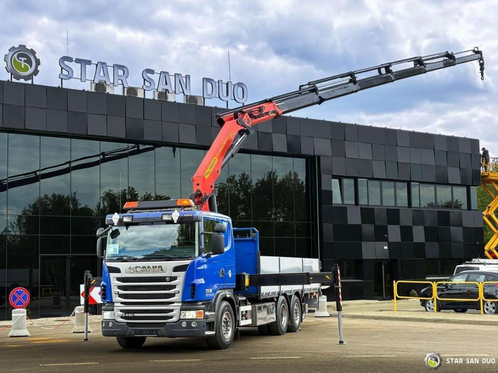 Scania G440 6x2 PALFINGER PK 34002SH Crane Kran - Kamion sa dizalicom: slika 1 Scania G440 6x2 PALFINGER PK 34002SH Crane Kran - Kamion sa dizalicom: slika 1